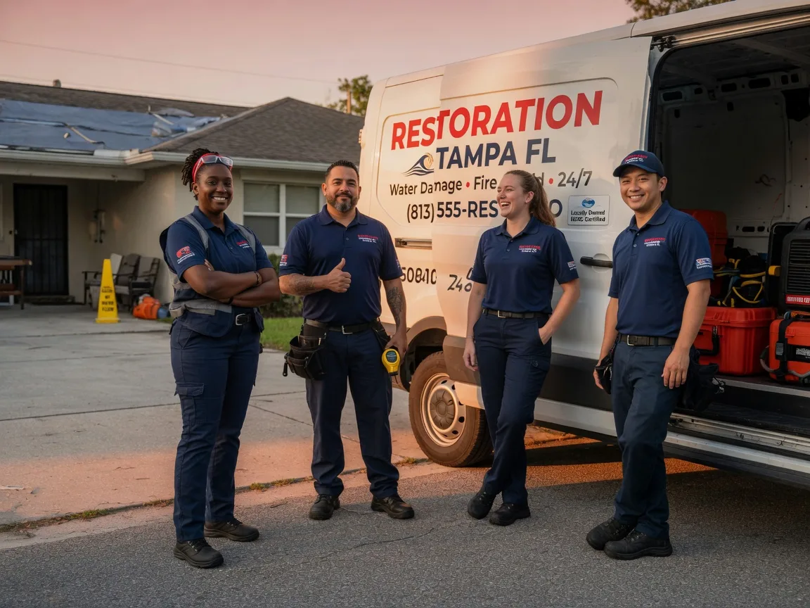 Water Damage Restoration company in Montegut, LA
